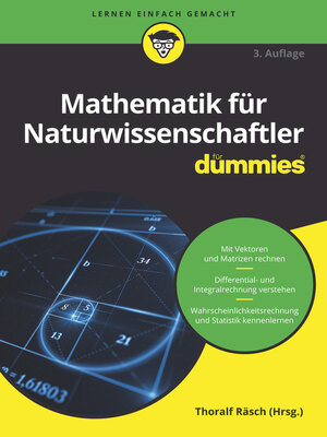 cover image of Mathematik für Naturwissenschaftler für Dummies